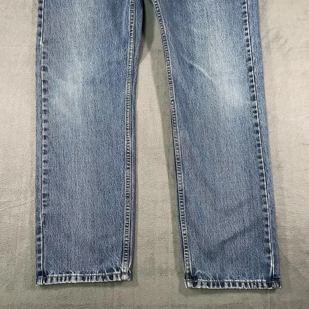 Levi’s 505 Jeans Blue Men’s W38 L32 Straight Leg Denim Classic Casual